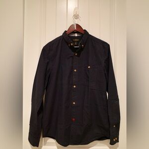 CPO Provisions Flannel Shirt - Blue Black - Small